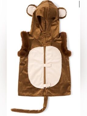 SOSTRENE GRENE Kids Hoodie Costume Vest with Ears and Tail from Paris